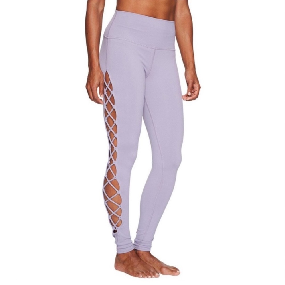 Alo Yoga Purple Interlace Leggings